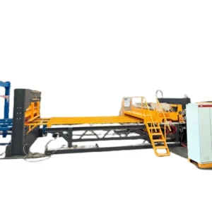 Full-auto 3D fence welding production line