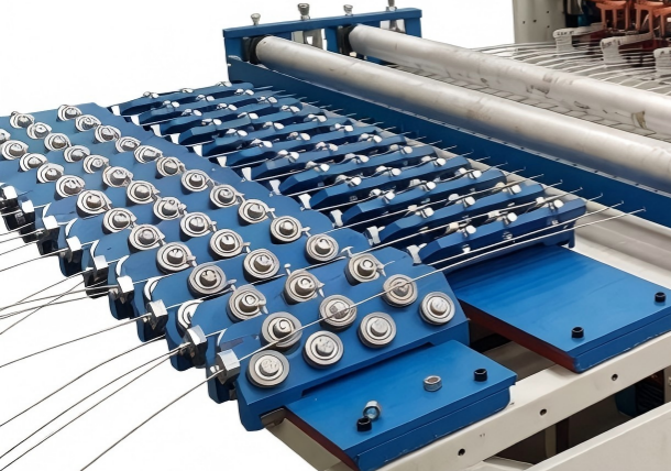 Automatic wire straightening roller in wire mesh production line